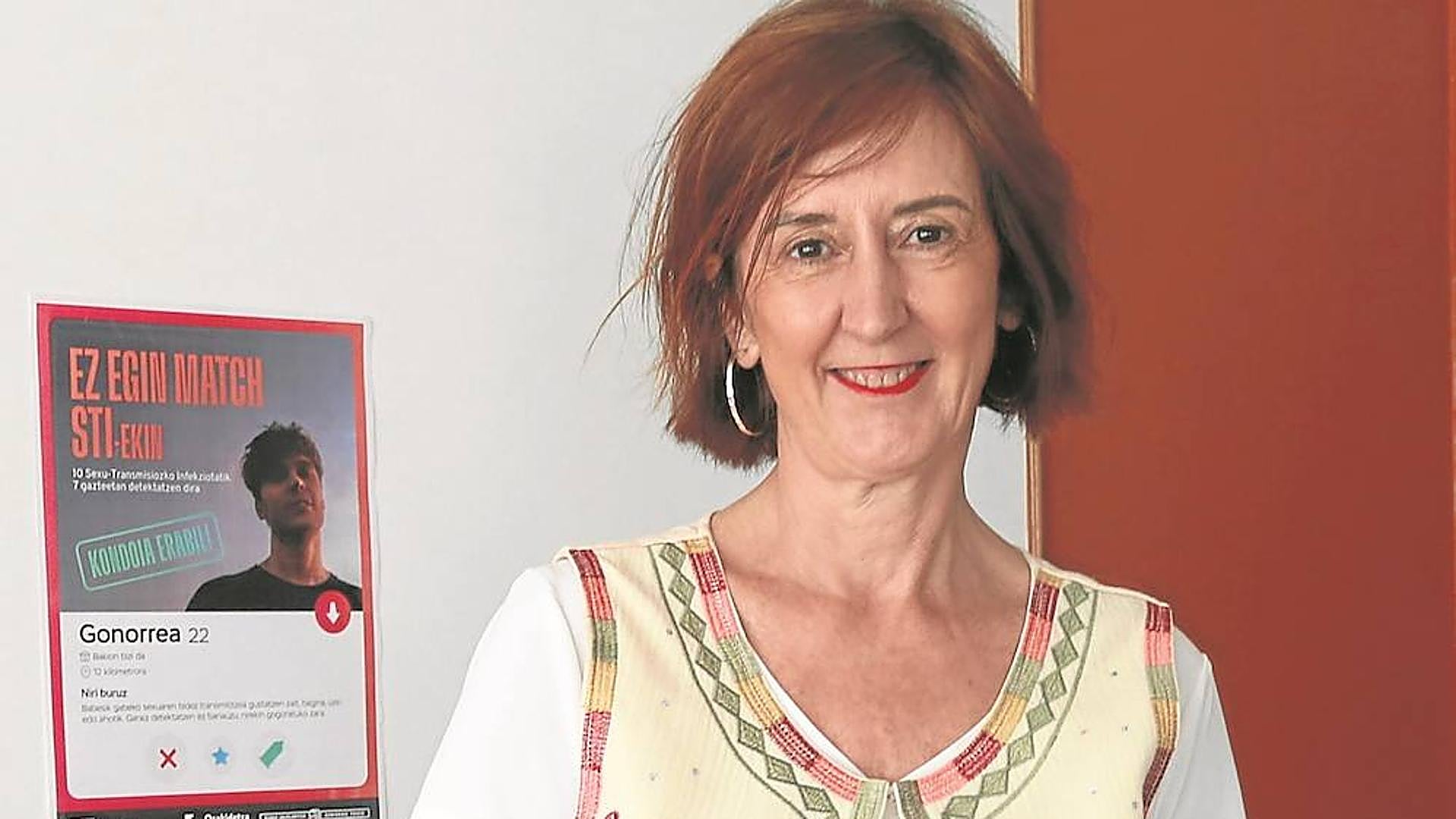 Arantxa Arrillaga responsable del Plan del Sida e ITS de Euskadi